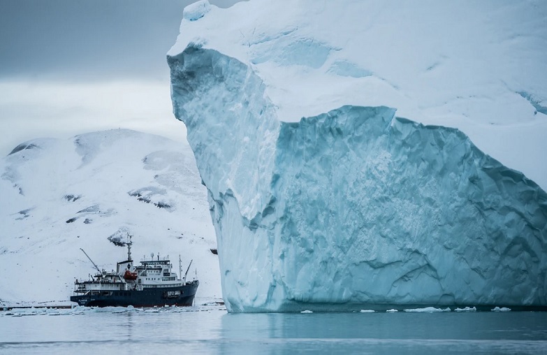 Icebergs that go through Iceberg Alley are 10,000 years old!
