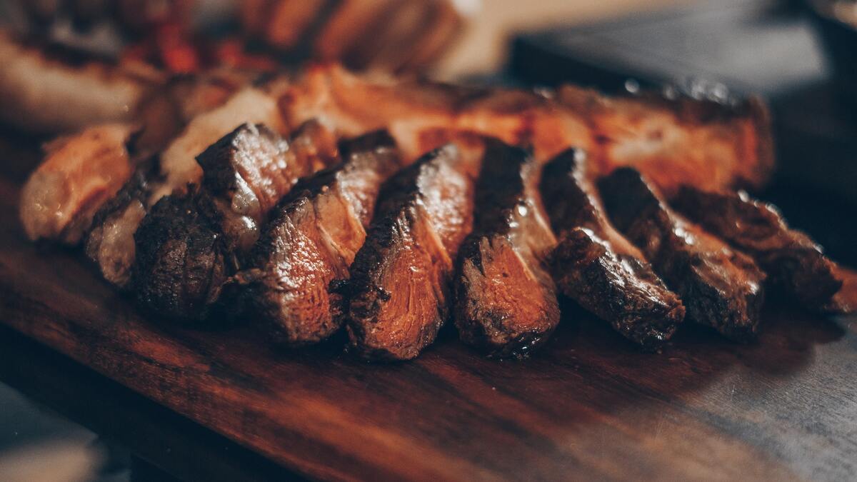 Meat is always happy at barbecues because there they meet their old flames.
