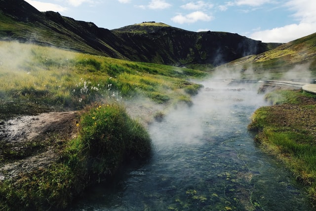 Sulfur is found in nature and also in our bodies.