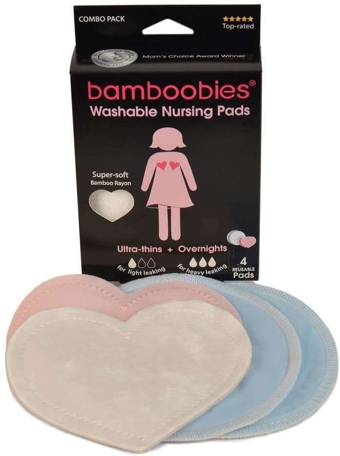 Bamboobies Washable Nursing Pads.