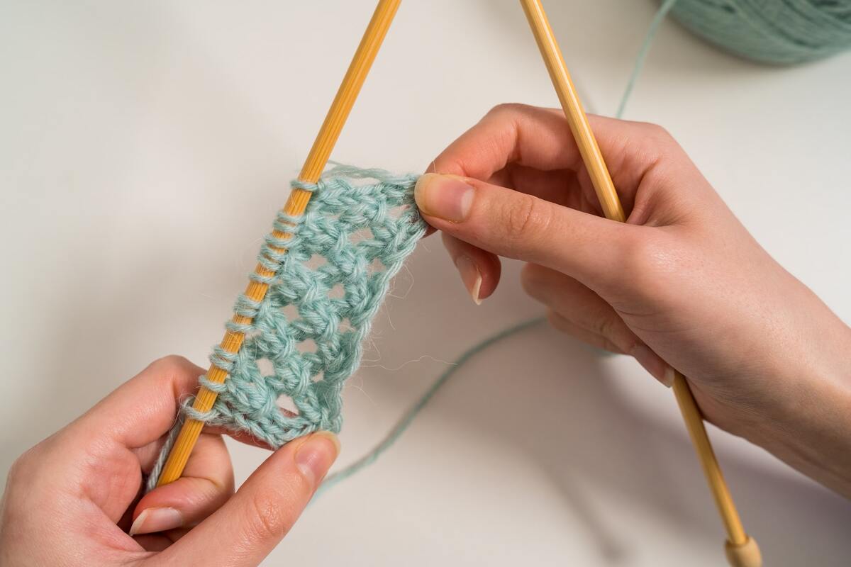 Many professional knitters use common knitting patterns in all of their work.