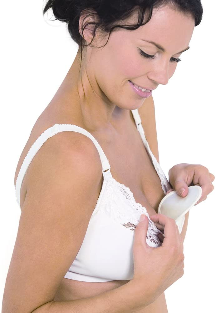 Carriwell Natural Silk Washable Breast Pads.
