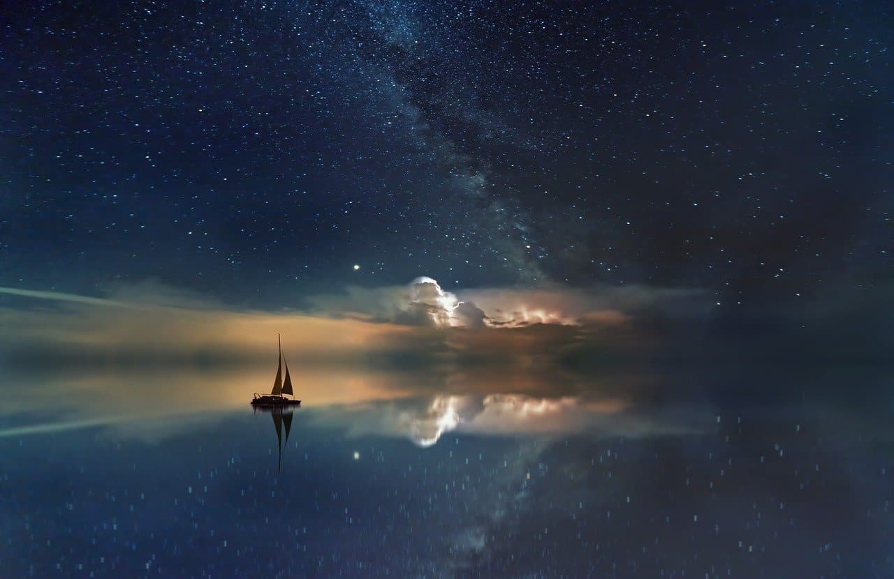 The heart of the Milky Way lies in Sagittarius.