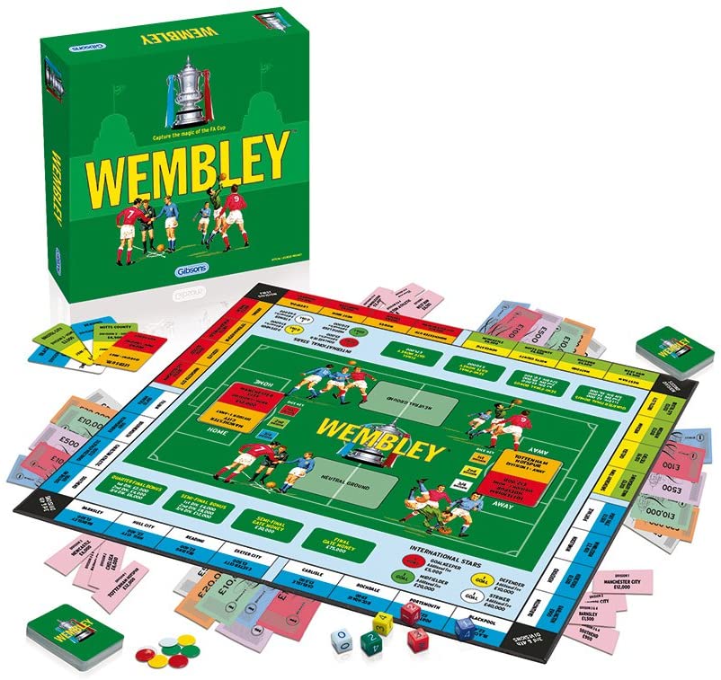 Gibsons Wembley Family Board Game.