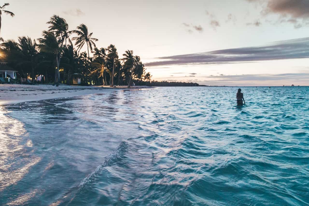 Beach lovers flock to the Dominican Republic's beautiful shores.
