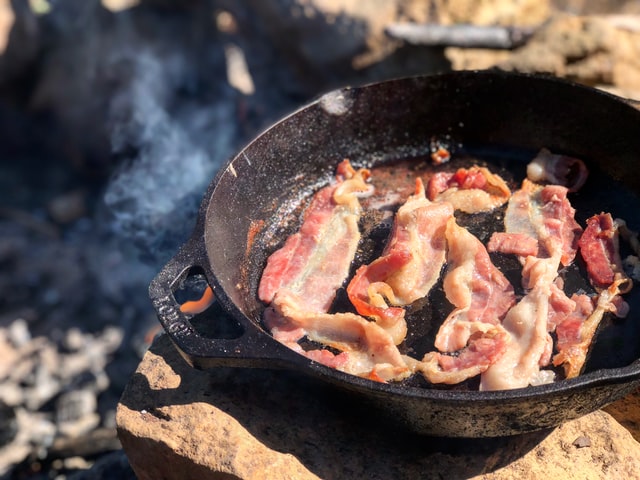Even though it is usually pork you can get bacon made from any animal.