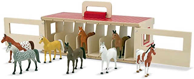 Melissa & Doug Horse Stable - Amazon.