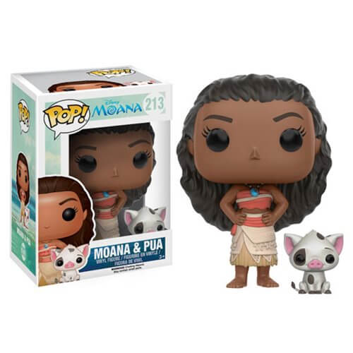Moana And Pua Funko Pop.
