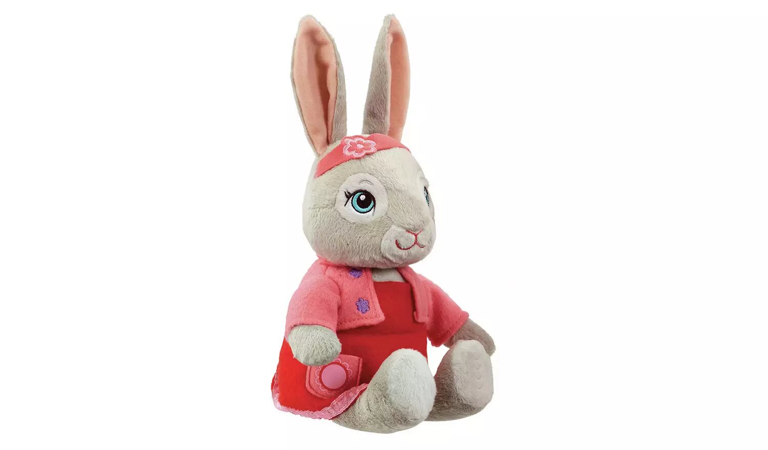 Beatrix Potter Peter Rabbit Talking Lily TV Soft Toy.