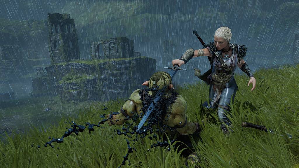 Half orcs are not as strong as pure-blooded orcs, but much stronger than the average human.