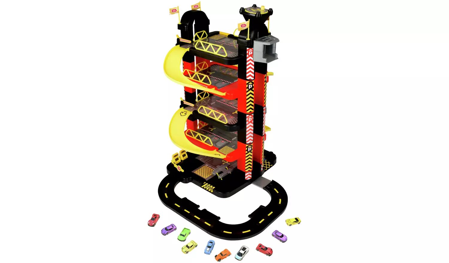 Chad Valley Deluxe 5-Level Garage & Cars Set.