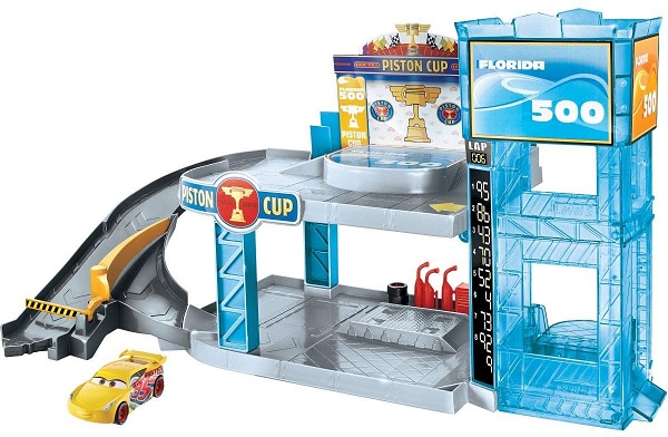 Disney Pixar 'Cars' Florida 500 Racing Garage.