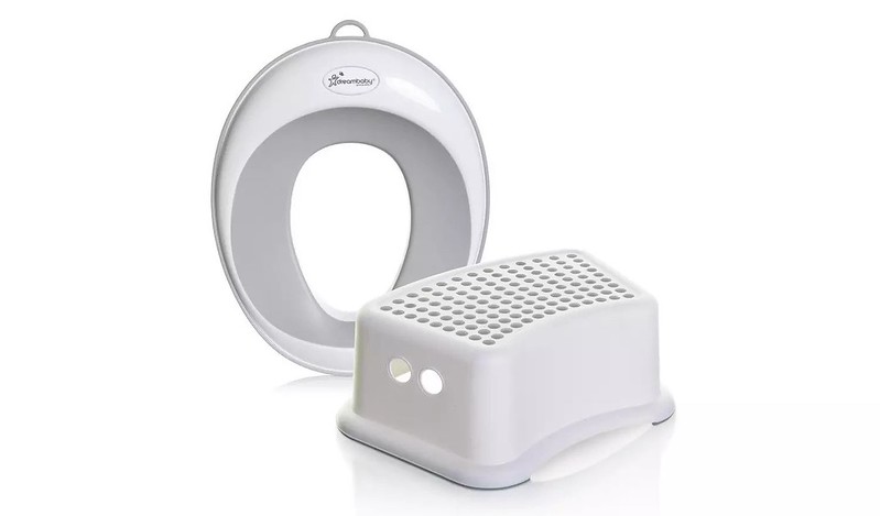 Dreambaby New Contoured Potty Seat & Step Stool Bundle - Argos.