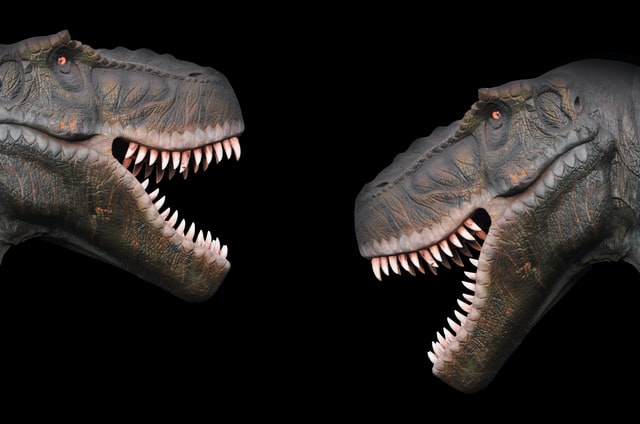 The T-Rex is one of the most famous dinosaurs from the Mesozoic era.