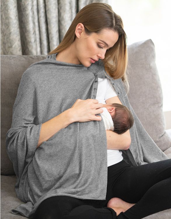 Breastfeeding Cover Maternity Shawl - Seraphine.