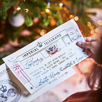 Message From Santa - Imperial Telegrams.