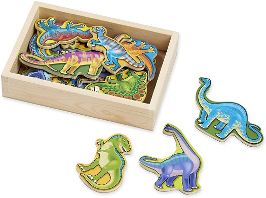 Melissa & Doug Wooden Dinosaur Magnets - Amazon.