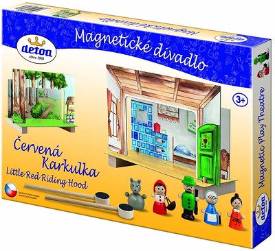 Detoa Magnetic Play Theatre Little Red Riding Hood - Amazon.