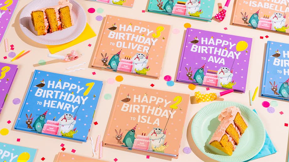 Wonderbly Personalised Birthday Book.