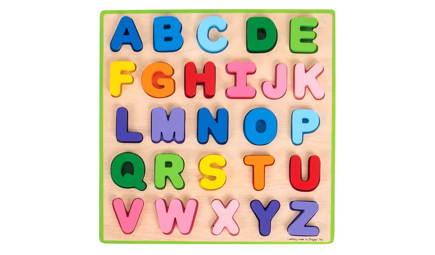 Baby Bigjigs ANC Puzzle.