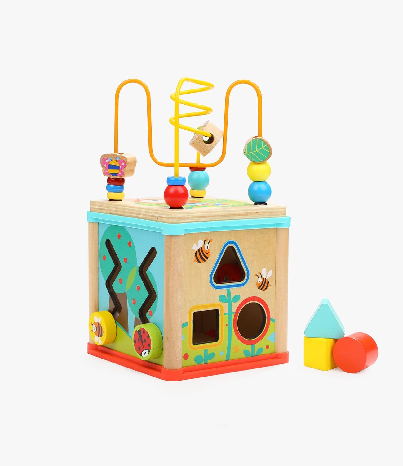 TOP BRIGHT Wooden Shape Sorter.
