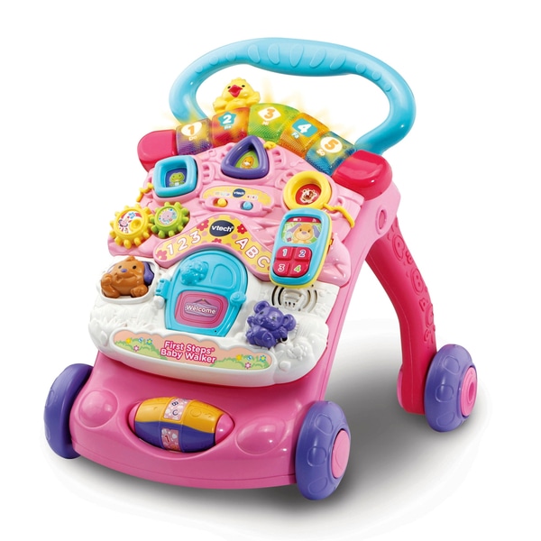 VTech First Steps Baby Walker Pink.