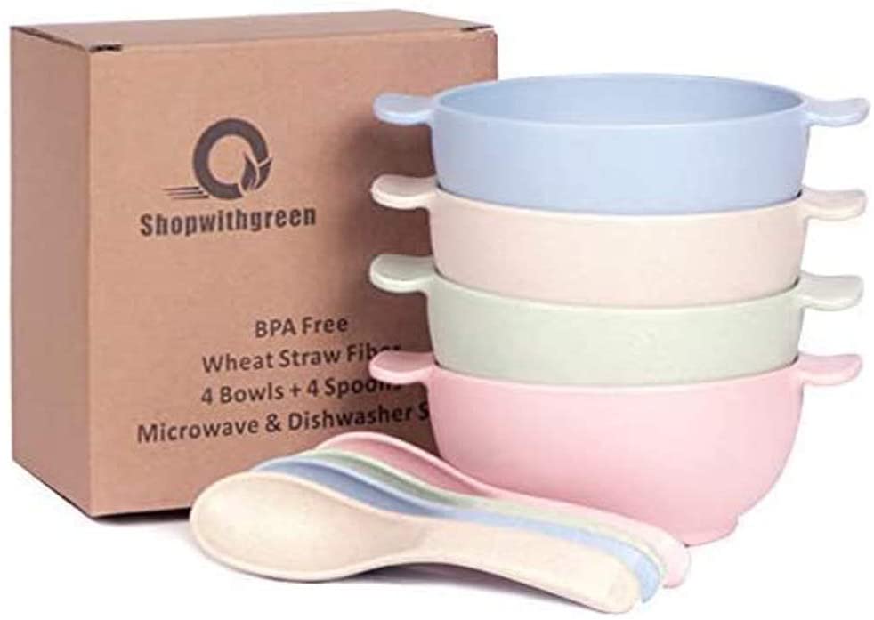 Shopwithgreen Unbreakable Kids' Bowls.