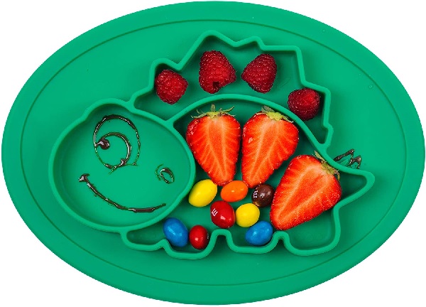 Qshare One-Piece Silicone Suction Plate.