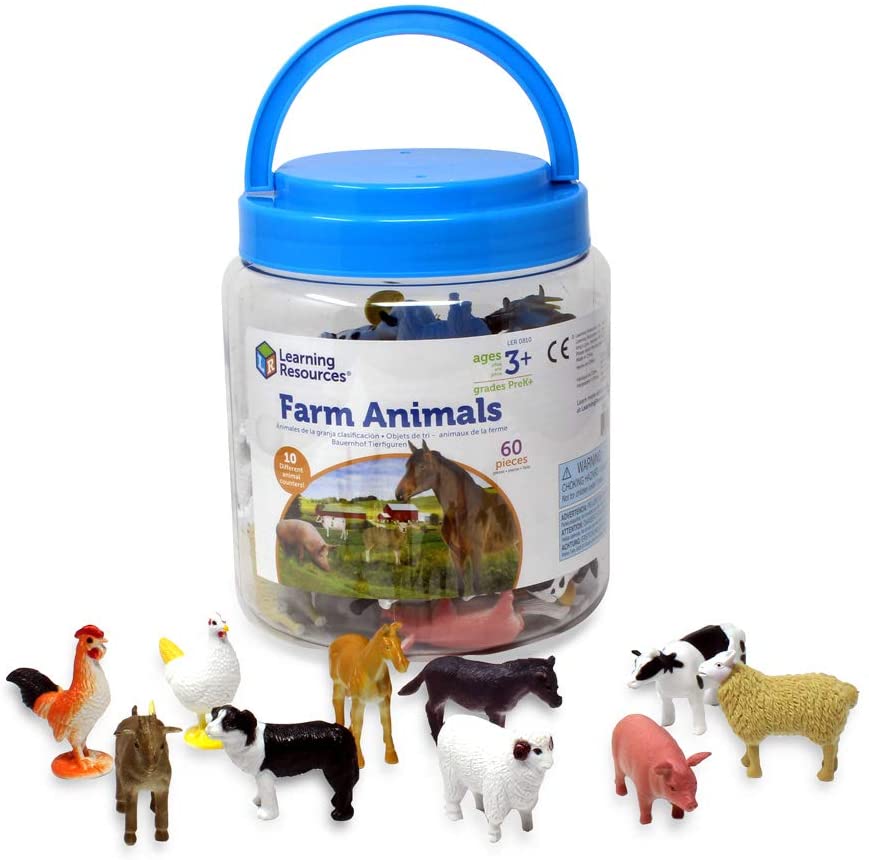 Learning Resources Farm Animal Counters.