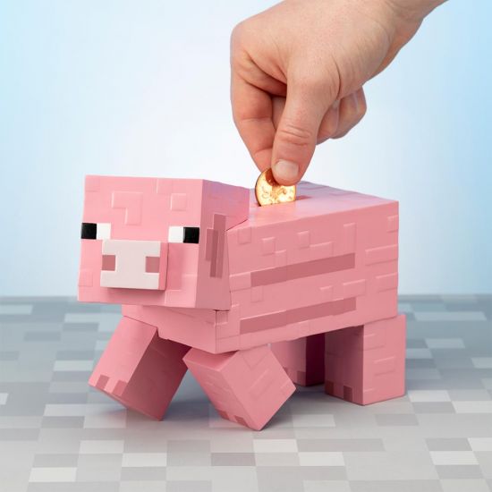Minecraft Pig Money Bank.