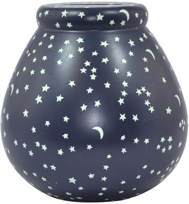 Pot Of Dreams Star Painted Money Box.