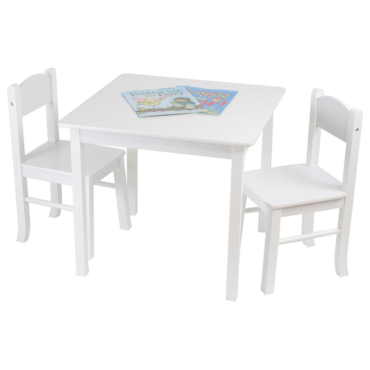 Liberty House White Table & Chairs.