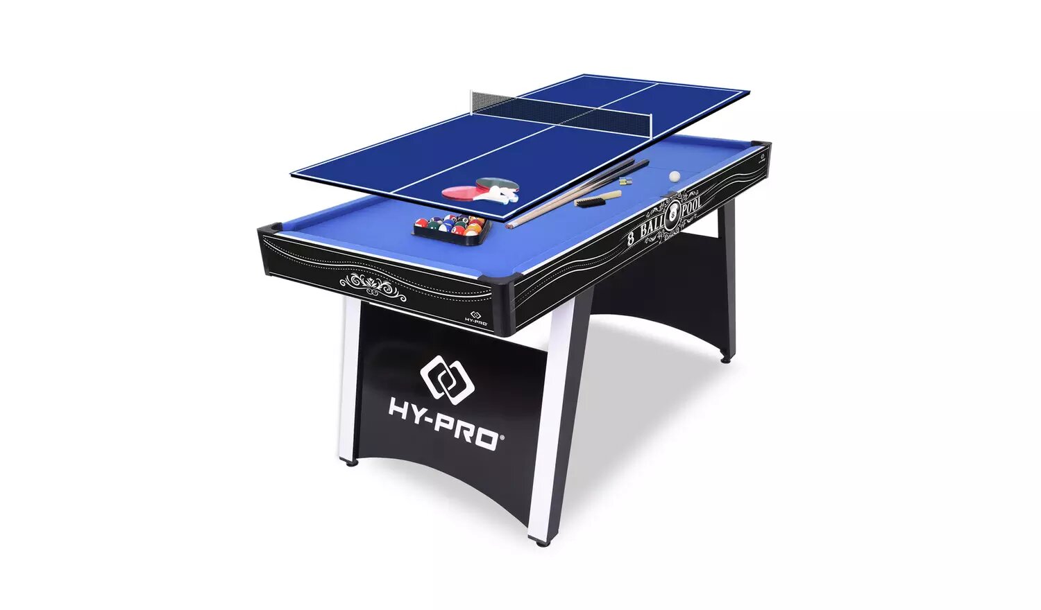 Hy-Pro 5ft Strike American Pool And Table Tennis Table.