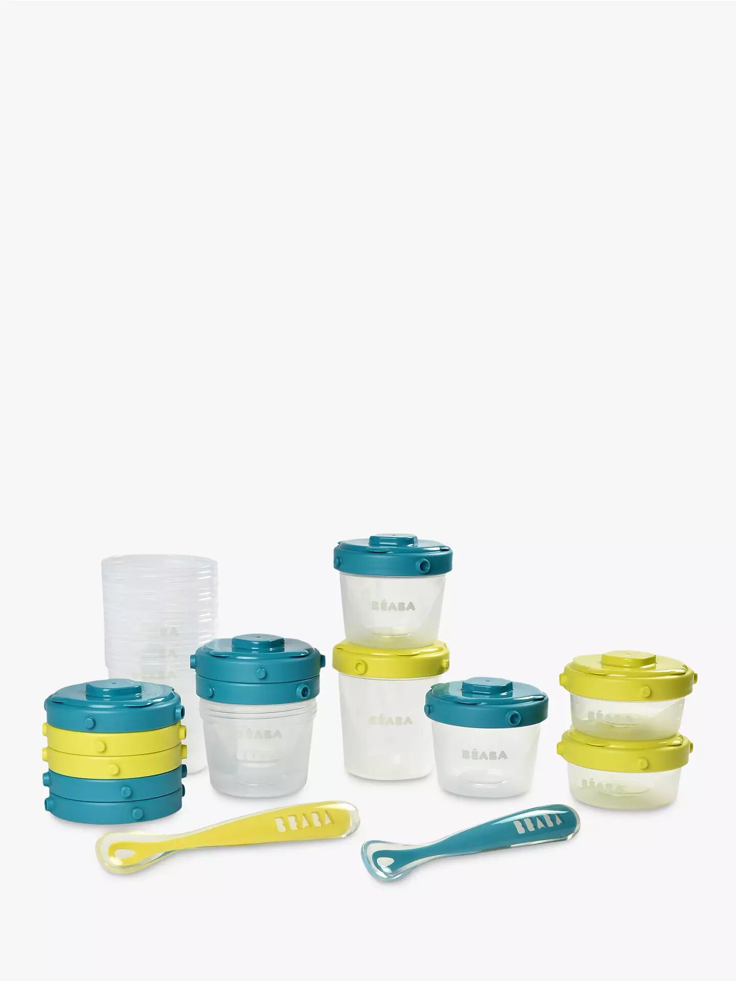 Beaba Baby First Meal Food Storage Container Set.