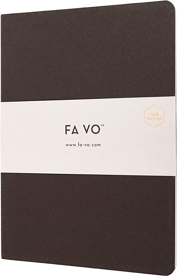Recycled Notebook Coffee - FA VO.
