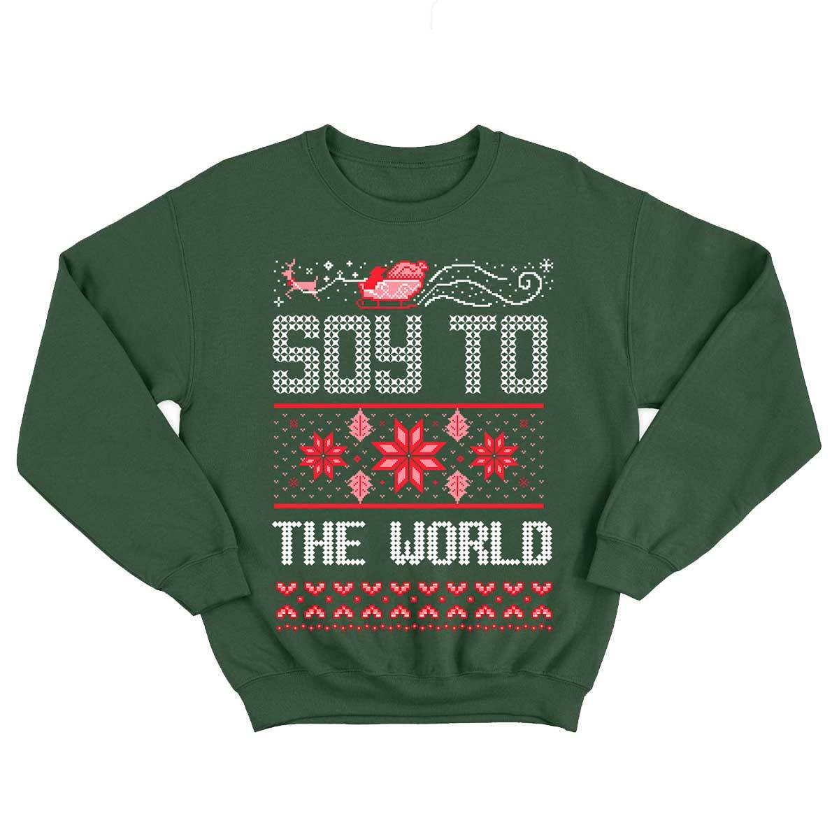 Vegan Unisex Christmas Jumper - Vegan Outfitters.