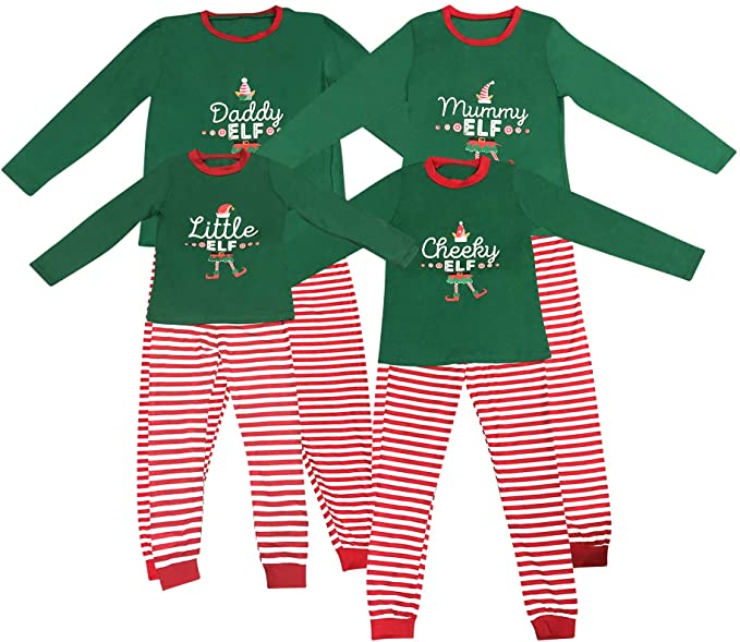 Elf Family Christmas Pyjamas - Live It Style It.