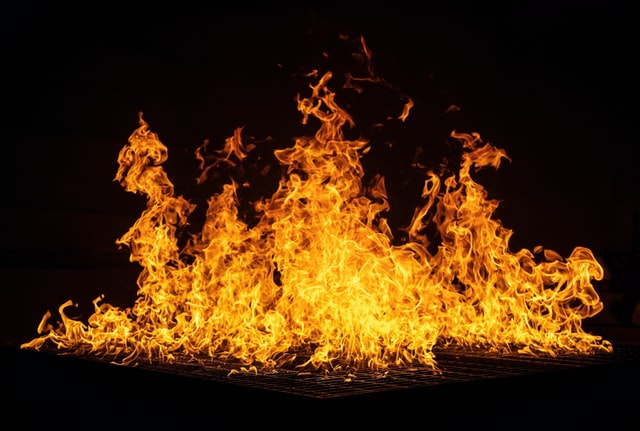 Fire giants are always mean looking and ready for battle.