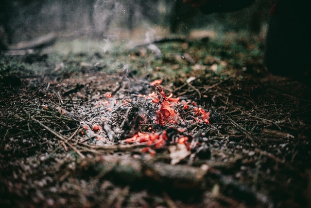 It is often said that there is ember where a fire giant sat down