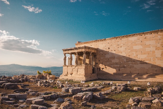 City-states of ancient Greece forms most of the small towns and cities in modern Greece
