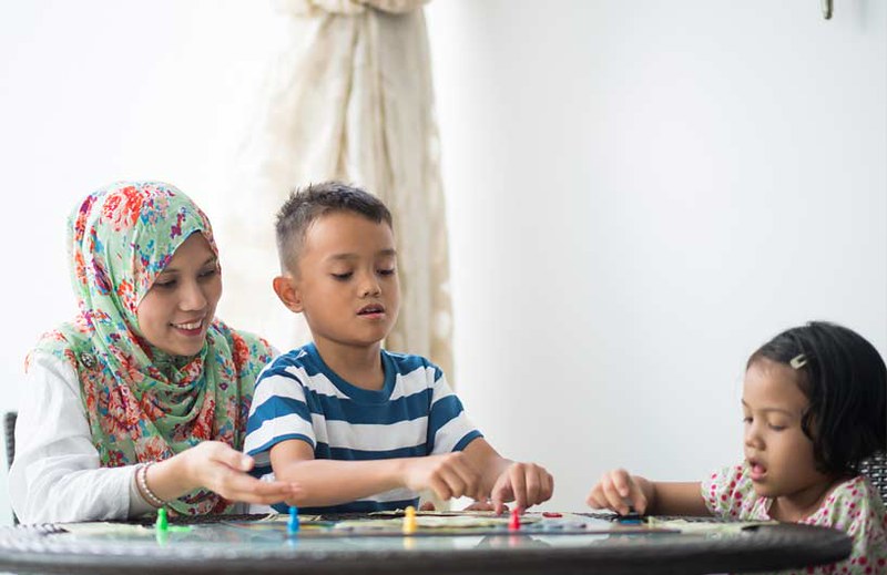 Board game as a family