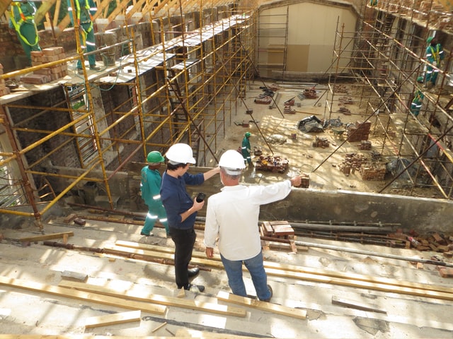 Raisin a structure can be a tough job, but workers make it took very easy.