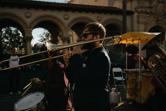 You need to practice hard to sound like a trombone player par excellence.