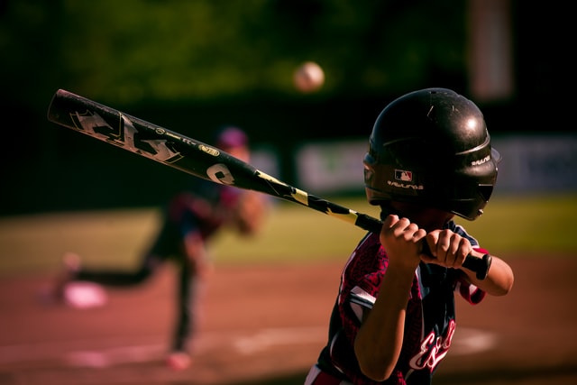 Many people play baseball from a young age.