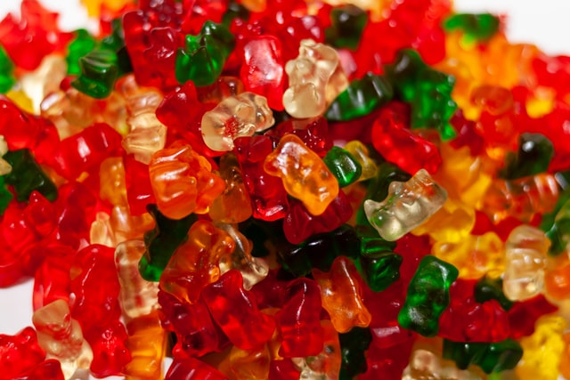 Gummy candies are loved by many kids.