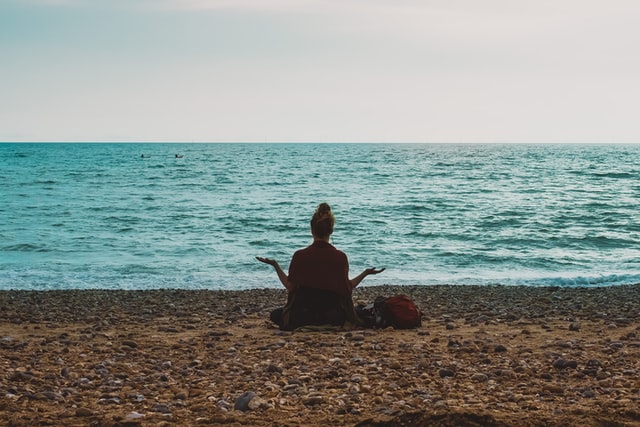 End a stressful day with words that bring calmness and help you stay calm.