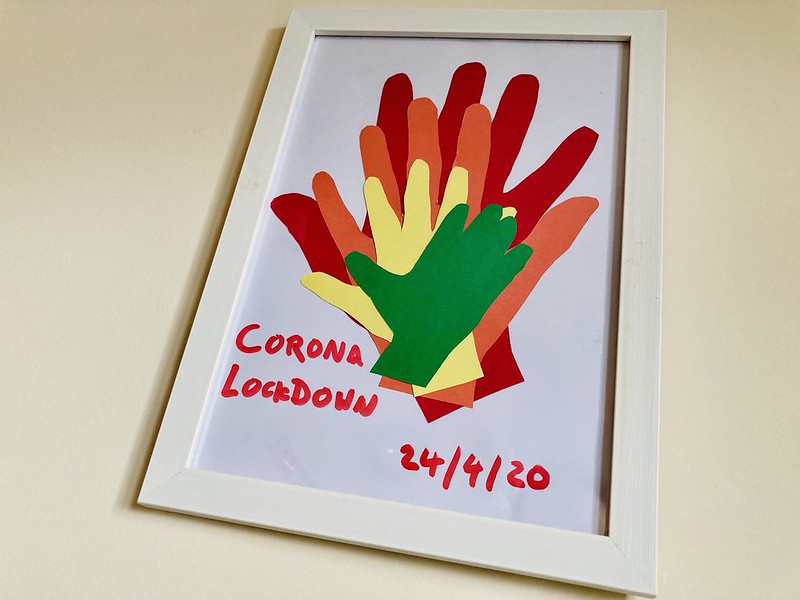 This simple craft project will give you a sentimental keepsake for the rest of your lives.