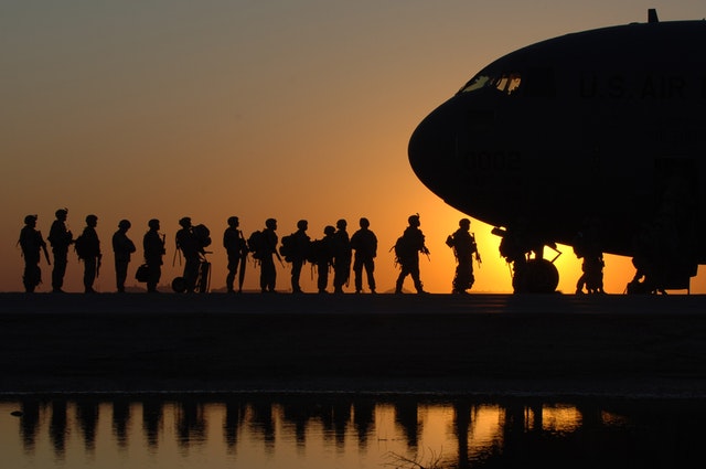 Our brave soldiers are never off duty.