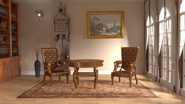 A royal interior room reminds viewers of the castles stunning interior.