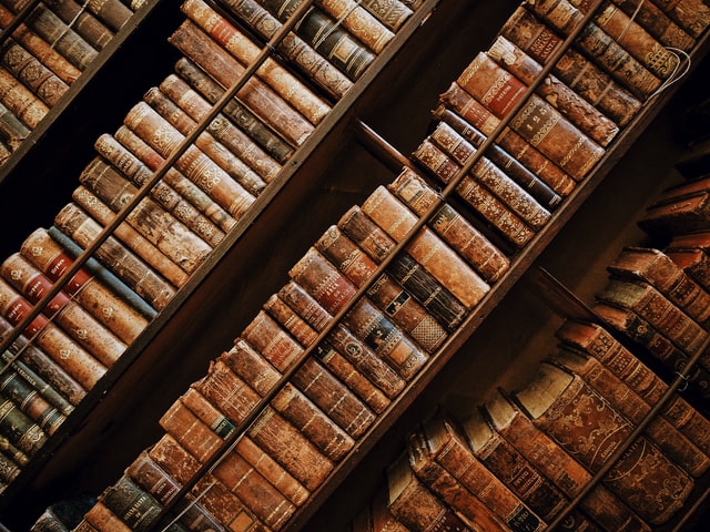 Books are a loner's companion.